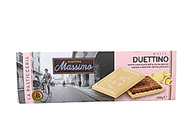 Massimo Duettino Bisküvili Beyaz Çikolata 102 gr.