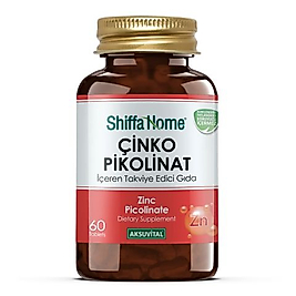 Shiffa Home Çinko Pikolinat  60 Tablet