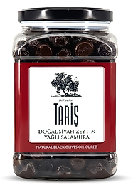 Tariş Doğal Siyah Zeytin Yağlı Salamura 1000 gr.