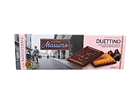 Massimo Duettino Bisküvili Bitter Çikolata 102 gr.