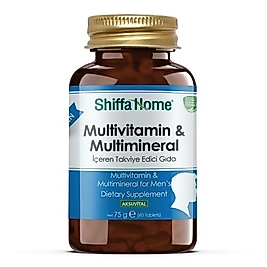 Shiffa Home Multivitamin & Multimineral Erkek - 1260 mg x 60 Tablet